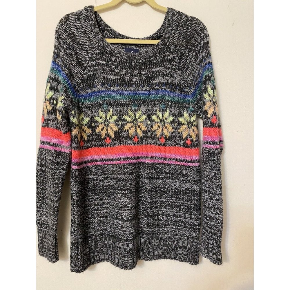 AMERICAN EAGLE OUTFITTERS Jegging Sweater Fashionable Warm Stylish Ski Lodge Med